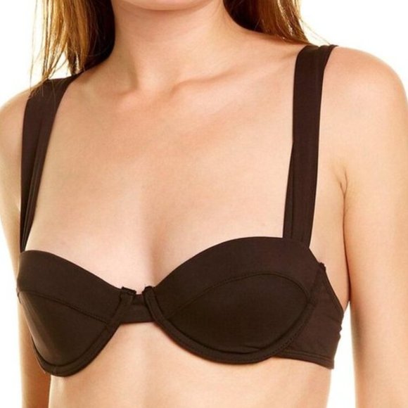 Weworewhat Wide Strap Underwire Bikini Top Sz XS - Picture 1 of 10